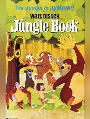 Custom Fridge Magnet The Jungle Book Movie Poster Home Kitchen Office Decor